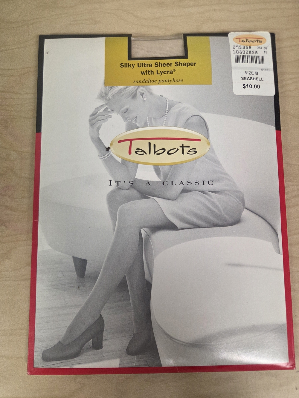 Talbots Silky Ultra Sheer Shaper Pantyhose in Seashell